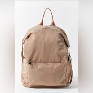 Urban Outfitters Taupe Nylon Festival Backpack